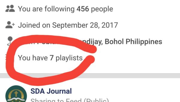 You can now access your playlist from your profile. Just tap the